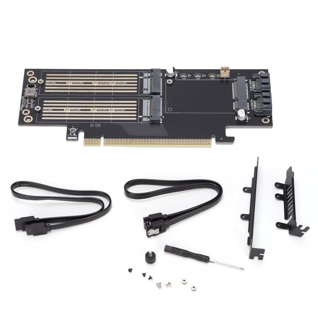 Tarjeta adaptadora JEYI M.2 NVMe a PCIE X4/X8/X16 NGFF MSATA convertidor de disipador de calor de expansión