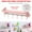 Pink, variant on Amerteer Shower Caddy with 6 Hooks for Hanging Razor and Sponge Adhesive Shower Shelf Storage Kitchen Rack Storage Organizer No Drilling for Shampoo Conditioner Bathroom Kitchen