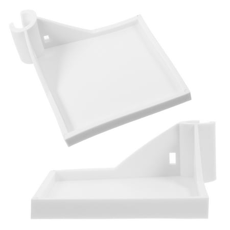 2 Pcs Camera Tent Corner Frame 10.00X10.00X3.40CM White