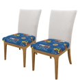 thumbnail image 2 of Bingfone Construction Vehicles for Restaurant Chair Seat Covers,Removable Washable Chair Covers Protects-Two Pieces, 2 of 7