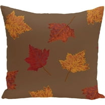 Simply Daisy 16" x 16" Autumn Colors Flower Print Pillow
