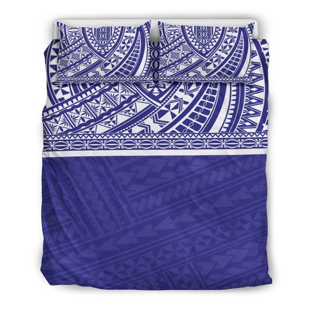 Juego de funda nórdica Poly - Polynesian Purple Style