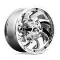thumbnail image 2 of Fuel 1PC Aluminum Rim D573 CLEAVER 22X12in Chrome Plated Finish, D57322209847, 2 of 2