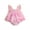 Pink, variant on Elippeo Baby Girls Romper Dress 3M 6M 12M 18M  Sleeveless Pleated Flower Butterfly Tulle Patchwork Bodysuit Summer Clothes