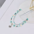 thumbnail image 3 of FOLOYORI 1Pack Boho Ankle Bracelet with Rice Bead for Friends Long-term Use 8.27x0.71x0.39Inches, 3 of 8