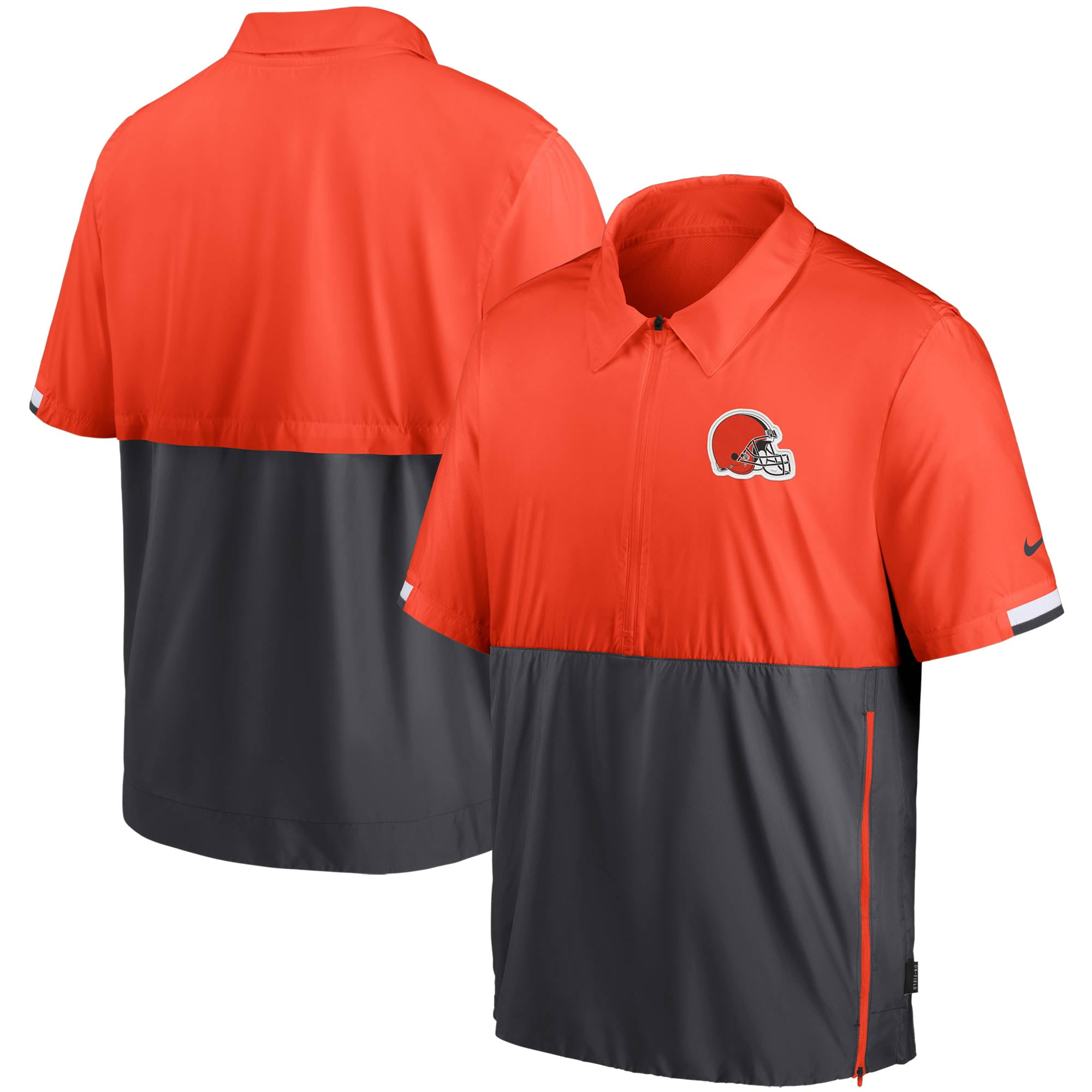 nike coaches pullover short sleeve
