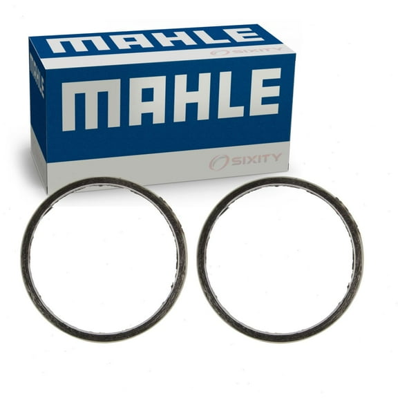 2 pc MAHLE Exhaust Pipe Flange Gaskets compatible with Ford Focus Fusion 2.0L 2.3L 2.5L L4 2005-2013