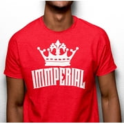 Immperial Wear King Crown Solid Color T-shirt