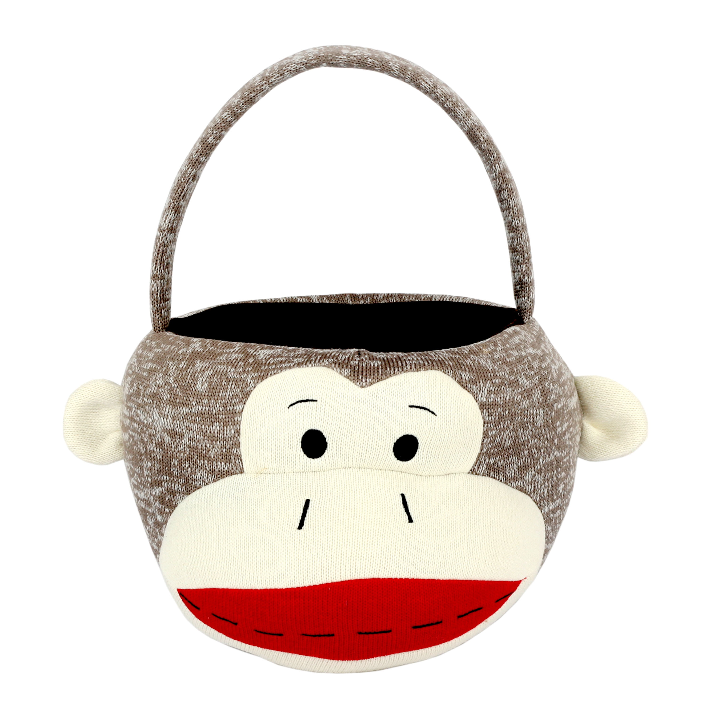 sock monkey easter basket