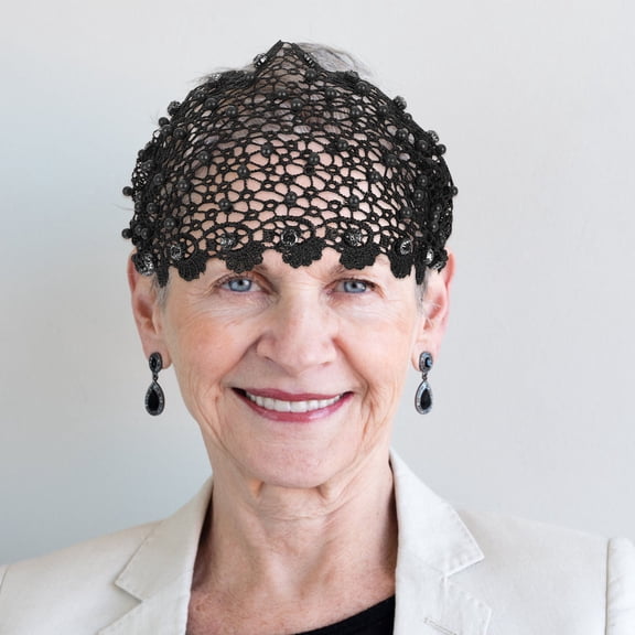 Raindrops Comfortable Sports Hairband Designed to Cover White Hair for Active Use