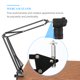 thumbnail image 5 of Soporte para cámara web Soporte de abrazadera para cámara web Soporte de brazo de tijera con suspensión ajustable, 5 of 7