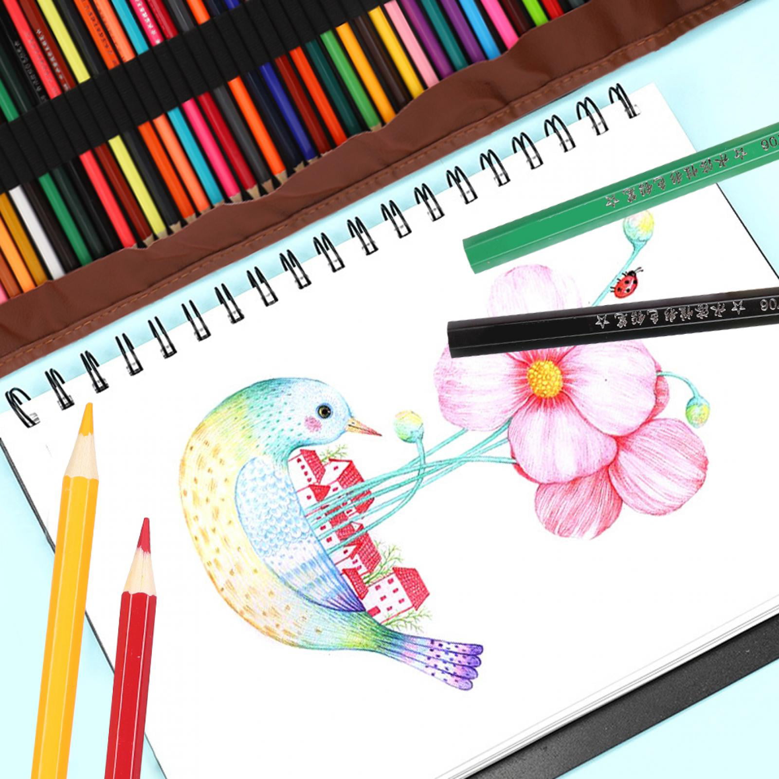 easy draw a sunflower with coloured pencils – Artist by Beauty