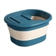 thumbnail image 4 of Baño de pies plegable Baño de pies relajante y calmante para pies cansados ​​Baño de spa para pies Masajeador Azul, 4 of 9