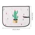 thumbnail image 3 of Parasol magnético para ventana lateral de coche, diseño de cactus, para adultos y niños (beige y verde), 3 of 8
