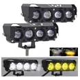 thumbnail image 1 of Par Luces Faros Auxiliares Led De Lupa Para Auto Moto 120w, 1 of 8