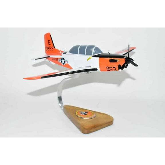 Beechcraft® T-34C TurboMentor, VT-2 Doerbird (Marines), 1/33 Mahogany Scale Model