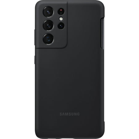 Samsung Silicone Cover with S-Pen for Galaxy S21 Ultra 5G - Black