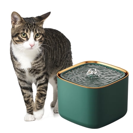 Cat Water Fountain, Pet Fountain Automatic Circulating Filtration, 2.5L Cat Drinking Water Dispenser with Smart Pump