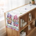 thumbnail image 6 of Table Runners 70 Inches Long Dress Scarves, Spring Gnomes Farmhouse Coffee/Dining/Kitchen Table Decor, Holiday Table Runner, Botanical Rose Flower Leaves Butterfly 13x70 Inch, 6 of 9