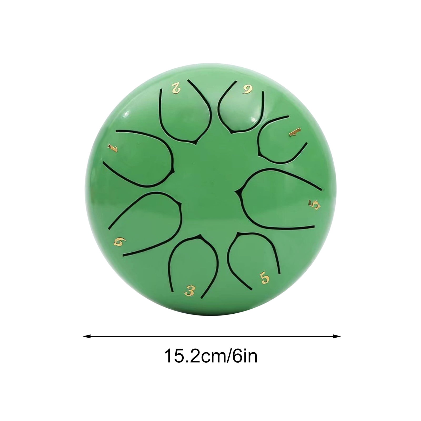 Viflosae Kids Educational Toys Outdoor Rain Drum Outdoor Rain Play Steel Tongue Drum 11.4cm 8 Tones Essential Drum With Drumsticks And Music Handpan Meditation Drum For Garden Meditation