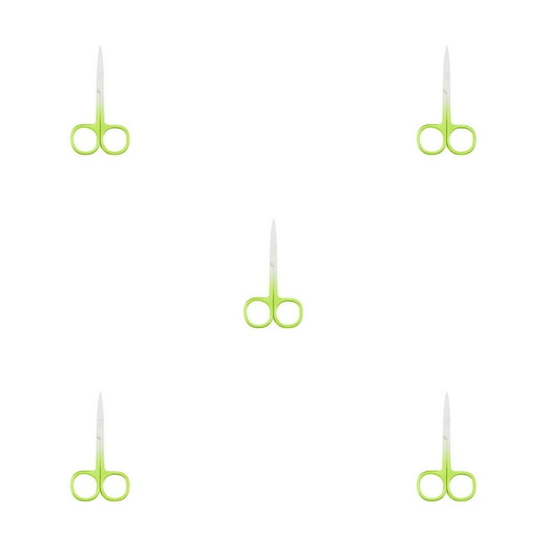 Seitruly Pinzas para cutículas de uñas, tijeras de acero inoxidable, galvanoplastia, resistente al desgaste, recortador de cejas, pinzas para el pelo de Type2 NO2 Seitruly CBP288346