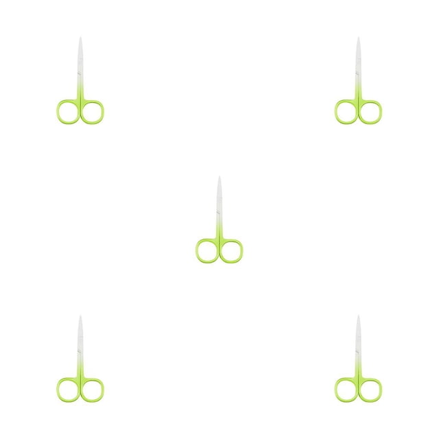 Seitruly Pinzas para cutículas de uñas, tijeras de acero inoxidable, galvanoplastia, resistente al desgaste, recortador de cejas, pinzas para el pelo de Type2 NO2 Seitruly CBP288346