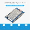 thumbnail image 2 of RP2040-BLE Mini Development Board with USB Port Adapter Board Based on Microcontroller Chip RP2040,Dual-Core Arm Processor,Supports Bluetooth 5.1 Dual Mode, 2 of 4