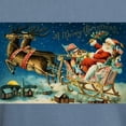 thumbnail image 3 of CafePress - Vintage Santa Sleigh T Shirt - Mens Comfort Colors Shirt, 3 of 5