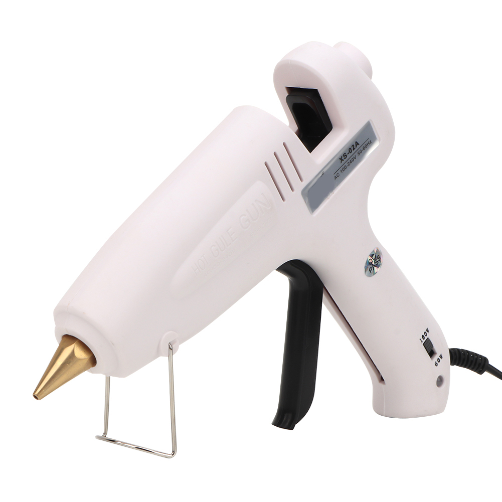 Silicone Hot Glue Gun Electrical Adjustable Hot Glue Melt Tool with Ergonomic Handle US Plug