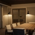 thumbnail image 5 of Sully Medium Outdoor Wall Lantern with Straight Arm with Black Finish, 5 of 8