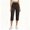 Brown, variant on Tqcoqu Women's Cargo Capri Pants with Pockets,Elastic Waist Drawstring Summer Straight Leg Capris,Beige Women's S-XXL