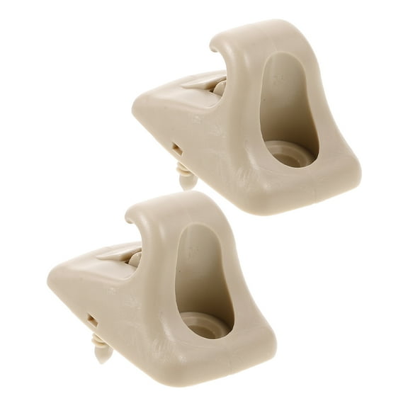 WEUVEB Universal Sun Visor Clip Repair Tool for Car Visor Fixing, Beige, 2-Pack and Easy to Install