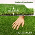 thumbnail image 2 of ​​3x16FT Artificial Grass Turf 0.8" Indoor Outdoor Astroturf Fake Grass with Drain Holes, for Dog and Garden Patio​​, 2 of 9