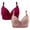 Pink, variant on skpabo Women Bras 2Pc Comfy Breathe Corset Bra Push Up Bra Comfortable Non-Steel Ring Comfortable Adjustable Gathered Large Size Breathable Bra Underwear for Outgoing Holiday Size