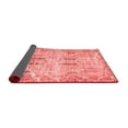 thumbnail image 2 of Ahgly Company Indoor Square Abstract Red Modern Area Rugs, 7' Square, 2 of 4
