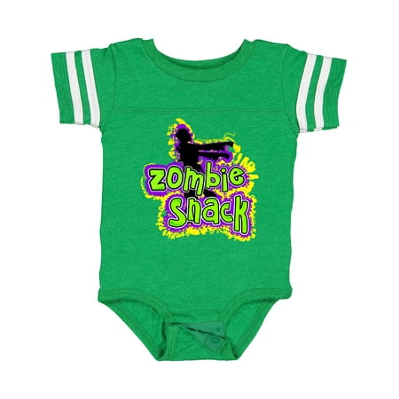 

Inktastic Zombie Snack Gift Baby Boy or Baby Girl Bodysuit