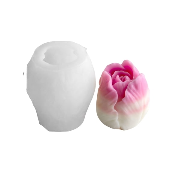 Flowers Silicone Mould Tulips Molds Ornament Molds Plasters Molds Casting Molds Epoxy Resin Molds