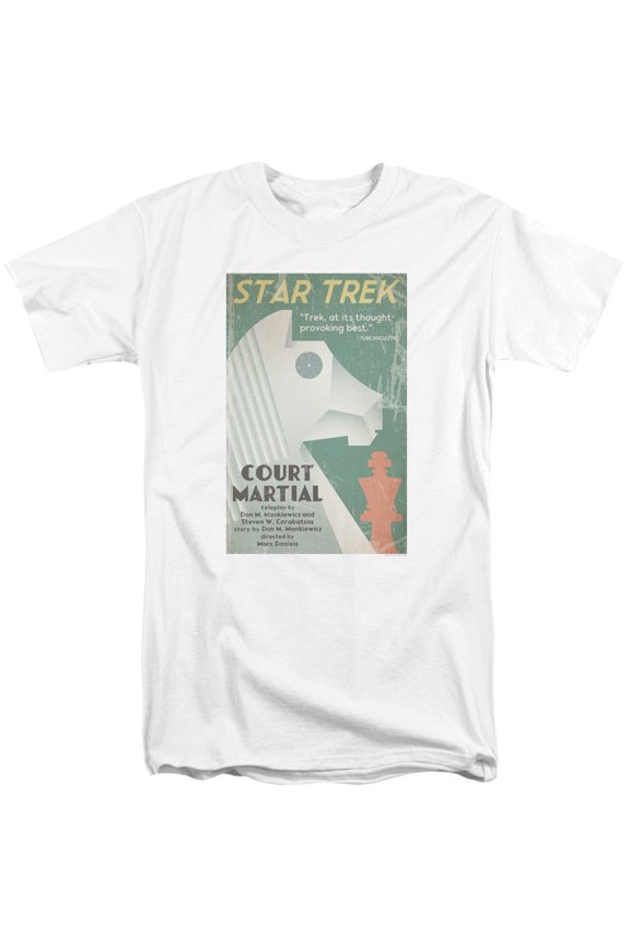 Star Trek Tos Episode 20 Adult Tall T-Shirt 18/1 T-Shirt White