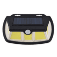 thumbnail image 1 of Paquete de 2 luces solares con sensor solar para exteriores, adecuadas para patio, jardín, garaje, 1 of 5