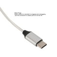 thumbnail image 4 of USB C A 2,5 mm Adaptador de Auriculares, Adaptador de Alta Distorsión de Alta Resolución USB C A Aux Aadphone Jack Adaptador 32BITS 384KHz de Sonido Sin Pérdida para, 4 of 7