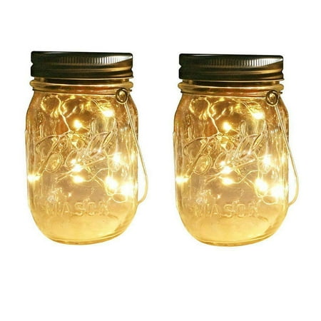 Outdoor Decor Warm White Led Solar Mason Jar Lights 2 Pcs Starry Fairy String Insert With Decorative Accessories On Porch Fireplace Outdoor Decor Warm White Led Solar Mason Jar Lights 2 Pcs Starry Fairy String Insert With Decorative Accessories On Porch Fireplace