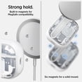 thumbnail image 4 of Funda Spigen Ultra Hybrid (Mag Fit) para AirPods Pro 2, color blanco, 4 of 8