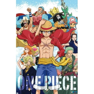 Anime One Piece Strong World Luffy Zoro ACE Poster Group High