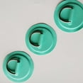 thumbnail image 3 of LJNYFDC Rope Buckle Rope Ring Buckle High Strength Load Bearing Heavy Duty Firmly Fixed Non Slip Surfboard Dinghy Boat Stainless Steel D Ring Pad, 3 of 5