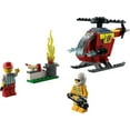 thumbnail image 4 of LEGO City Fire Helicopter 60318 Toy Building Kit (53 Pieces), 4 of 6