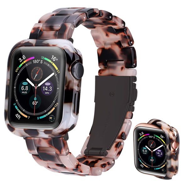 Correa Omter Con Parachoques Compatible Con Apple Watch 49 Mm, 45 Mm, 44 Mm, 42 Mm, 41 Mm, 40 Mm, 38 Mm, Correa De Resina De Moda Para Mujeres Y Hombres, Compatible Con Iwatch Series Ultra 87Se654 Ser