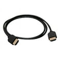 thumbnail image 2 of C2G Ultra Flexible 6ft Ultra Flexible High Speed HDMI Cable with Low Profile Connectors - HDMI cable - 6 ft, 2 of 5