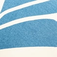 thumbnail image 2 of Surya Natur 20x20" Square Modern Cotton Pillow Kit in Dark Blue/Light Beige, 2 of 2