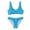 Glisme468-Blue, variant on Glisme Swimsuits For Women New Bikini Set Push Up Split Bikini Swimsuit For Women Blue Bathing Suits For Swimming Pool