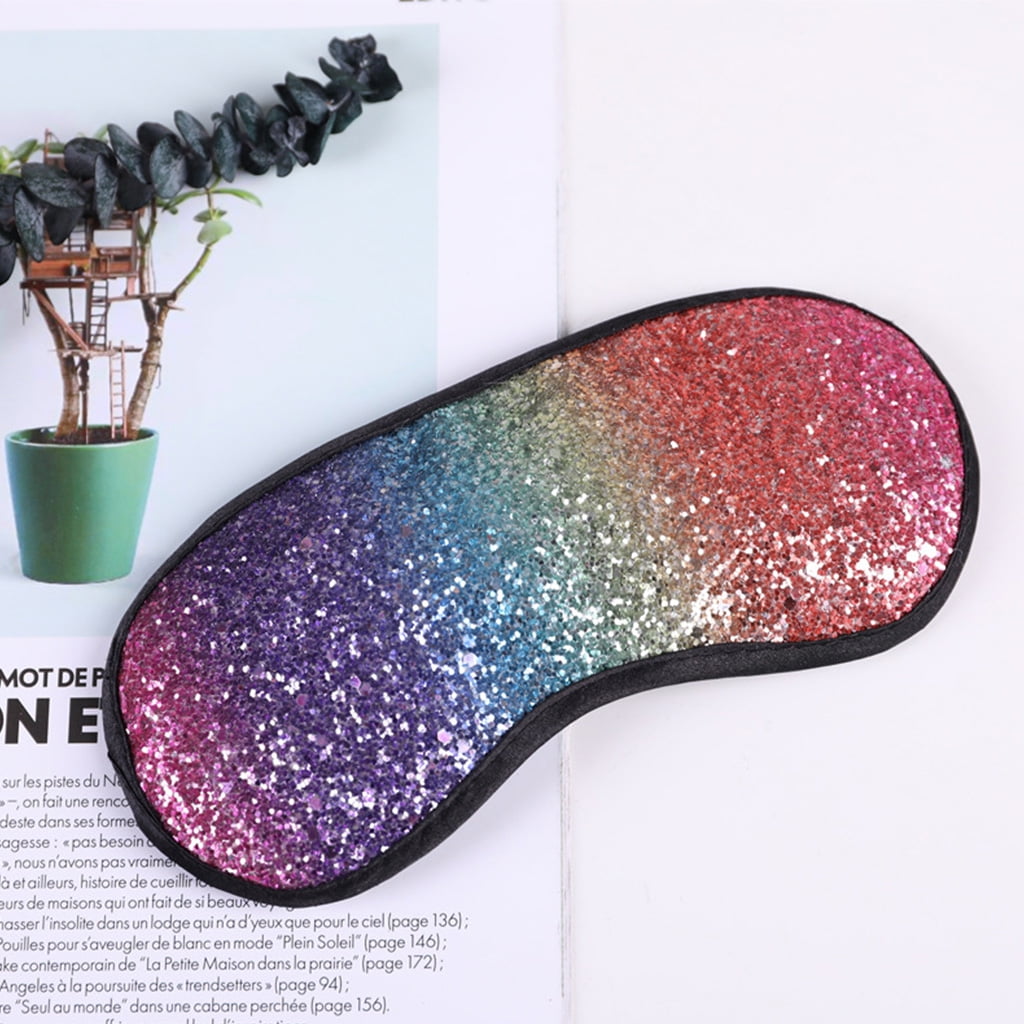 Women Girls Sweet Glitter Sequins Sleeping Eye Mask Gradient Rainbow Colorful Blindfold Travel Shade Cover Eyepatch Walmart Com Women Girls Sweet Glitter Sequins Sleeping Eye Mask Gradient Rainbow Colorful Blindfold Travel Shade Cover Eyepatch Walmart Com